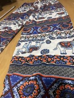 新品　タイパンツ　サルエル　ヨガ　ダンス　パジャマ　アジアン　エスニックのサムネイル