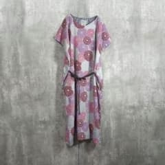 SOU・SOU】モスリン 菊づくし総柄ワンピース - メルカリ