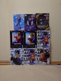 473.ドラゴンボール　ワンピース　ナルト　コナン　最新プライズ　９体セット