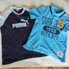 (PUMA)キッズＴシャツポロシャツセット　140のサムネイル