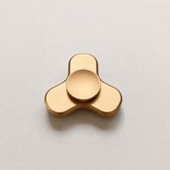 ハンドスピナー フィジェットトイ EDC ケース付き ゴールドのサムネイル