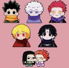 HUNTER×HUNTER』 イルミとヒソカ ピンズ 簡易 他 6個セット② - メルカリ