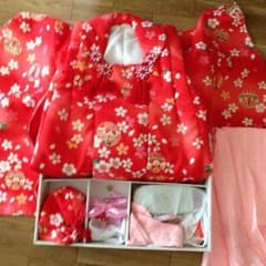 三歳用女児着物  売り切り！のサムネイル