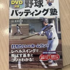 DVD付き 野球バッティング塾 蓬莱昭彦 成美堂出版のサムネイル