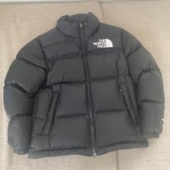 【極美品】THE NORTH FACE 黒 ダウンジャケット 160のサムネイル