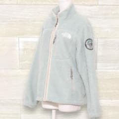 美品 ノースフェイス ボアジャケット フリース セージグリーン S 