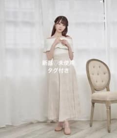 RoséMuse♡ロゼミューズ ♡オフショルダーニットドッキングワンピース 