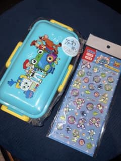 トイ・ストーリー 弁当箱 530ml ふわっと弁当箱 バズのぷっくりシールのサムネイル