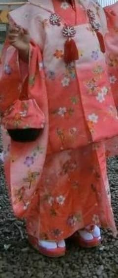値下げしました★七五三着物　3歳女の子★のサムネイル