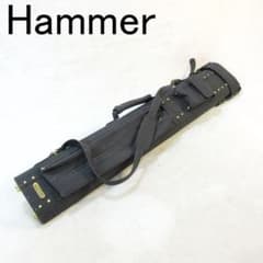 ✨激レア✨ Hammer キューケース ストラップ付 ゴールドロゴ金具 ✨激レア✨ Hammer キューケース ストラップ付 ゴールドロゴ金具