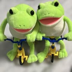 おとぼけケロピョン　ルンルン三輪車ギミック　2体セットのサムネイル