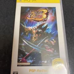 説明書無しPSP モンスターハンターポータブル 3rd PSP the Best