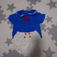 ドナルドダック セーラー風 セットアップ ベビー服