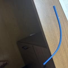 青色 鉛筆型 筆記具のサムネイル