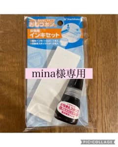 mina様専用お名前スタンプ　おむつポン　インキ2個のサムネイル