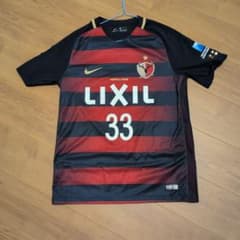 正規品　２０１７年　鹿島アントラーズ ユニフォーム 33番 MU　Lサイズ 正規品 2017年 鹿島アントラーズ ユニフォーム 33番 MU Lサイズ
