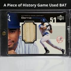 BernieWilliams (게임 실제 사용 박쥐) 1999 UPPER DECK