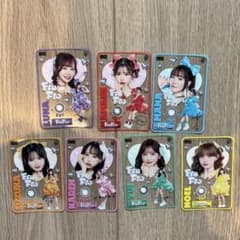 FRUITS ZIPPER コラボカラコンFruFruクリアカード7枚セットのサムネイル