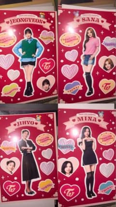 TWICE FamilyMart コラボ ステッカーセットのサムネイル