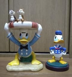 Disney ディズニー ドナルド&チップ&デール 花台 鉢置き オーナメント Disney ディズニー ドナルド&チップ&デール 花台 鉢置き オーナメント