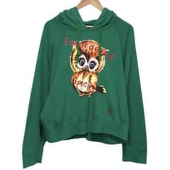 Vivienne Westwood スウェットパーカー フクロウ グリーン 00 - メルカリ