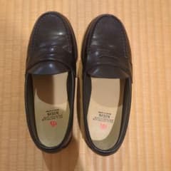 HARUTA KIDS ブラックローファー 22センチのサムネイル