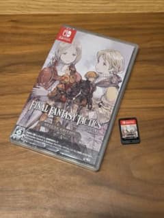 【最安値】FINAL FANTASY TACTICS Switch【箱に傷あり】のサムネイル