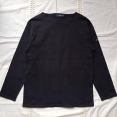 新同品◎セントジェームス バスク 無地 ブラック M T5 - メルカリ