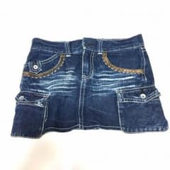 RNAデニムスカート デニムミニスカートのサムネイル