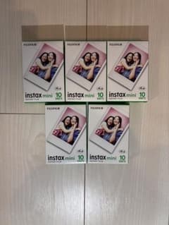 FUJIFILM instax mini インスタントフィルム 5個セットのサムネイル