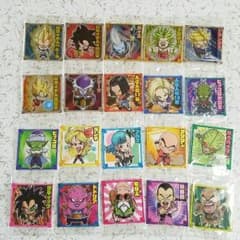 値下げ！ドラゴンボールシール20枚セットのサムネイル