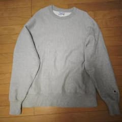 【人気】チャンピオン リバースウィーブ スウェット グレー XL オーバーサイズのサムネイル