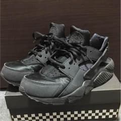 NIKE AIR HUARACHE エアハラチ オールブラック 28cm 黒のサムネイル