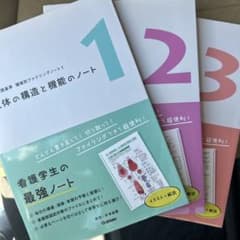 看護学生の最強ノート 人体の構造と機能 1 他のサムネイル