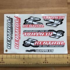 レンサル ステッカー RENTHAL モトクロス オフロード デカールのサムネイル