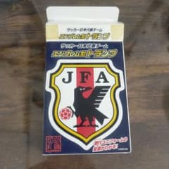サッカー日本代表チーム エンブレム型トランプ