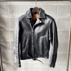 CHI CHI'S LEATHER ダブルライダースジャケット ブラック - メルカリ
