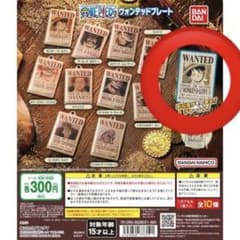 ワンピース　ウォンテッドプレート　ルフィのサムネイル