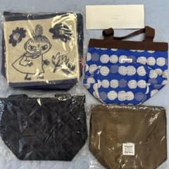 福袋ジョリーパスタkippisバック&巾着　ジョナサン　ムーミンバッグ&タオル