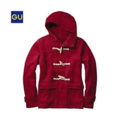 GU ダッフルコート 赤のサムネイル
