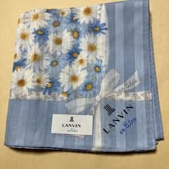 LANVIN en Bleu 花柄ハンカチのサムネイル