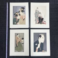 東洲斎写楽 浮世絵 4枚セット 役者絵 260721 - メルカリ