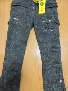 GUAPI カーゴパンツ 迷彩柄 32インチのサムネイル