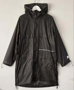 and wander ユニセックスレインポンチョ ロングコートとポンチョ2way