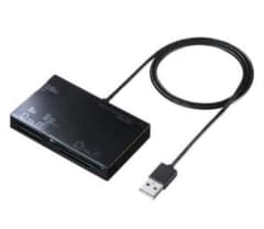 マルチカードリーダー サンワサプライ パソコン USBのサムネイル