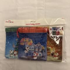 東京ディズニーリゾート Disney SnoSnow 巾着セット３枚のサムネイル