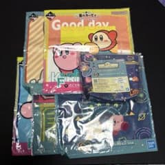 星のカービィ 一番くじ ファスナーポーチ タオル ハンカチ