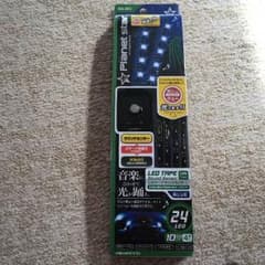 せーや様専用LEDテープ 側面発光 サウンドセンサー(ブルー)10センチのサムネイル