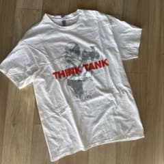 レア！BLUR THINK TANK プリント Tシャツ ホワイト Lのサムネイル