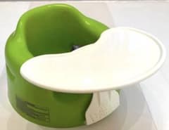 ※即発送※Bumbo ベビーシート 緑色 トレイ・ベルト付きのサムネイル